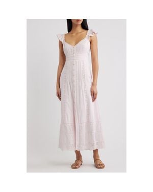 LoveShackFancy Kailette Sleeveless Maxi Dress - Multicolor