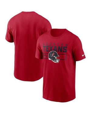 Nike Houston Texans Primetime Helmet Essential T-Shirt - Red