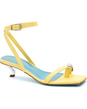 Valentina Rangoni Velia Ankle Strap Sandal - Blue