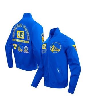Pro Standard Golden State Warriors Area Code Full-Zip Jacket - Blue