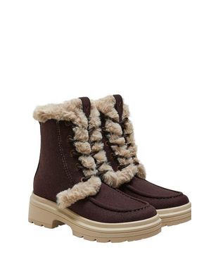VIVAIA Faux Fur Water-Repellent Lightweight Warm Boots - Brown