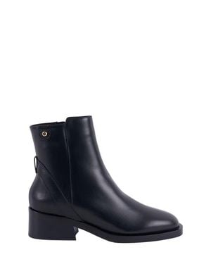 Stinaa.j Orthopedic Leather Booties - Blue