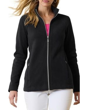 Tommy Bahama New Aruba Zip Jacket - Black