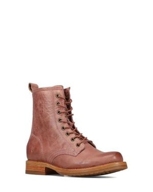 Frye Veronica Flex Combat Boot - Brown