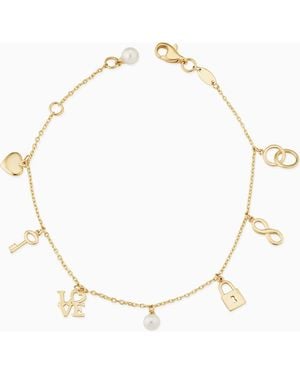 Oradina Forever Yours Charm Bracelet - Metallic