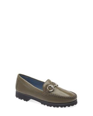 Robert Zur Soho Classic Bit Loafer - Gray