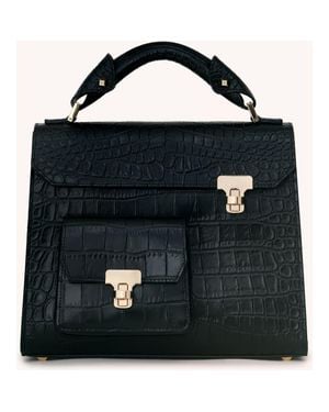 VIE LORIE Vanna Top Handle Bag - Black