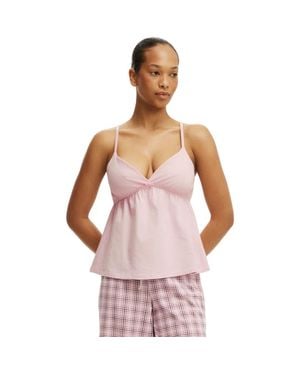 Cotton On Dreamy Soft Triangle Babydoll Cami - Pink