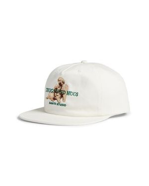 Saint Studio Thugs Need Hugs Baseball Cap - White