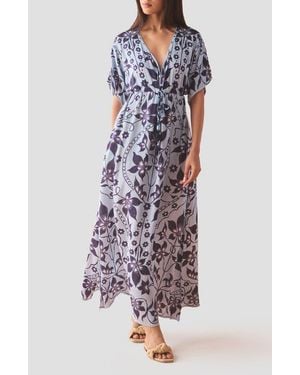 Omika Pia Caftan - Multicolor