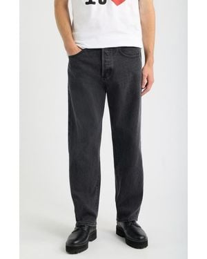 Obey Boxcar Straight Leg Jeans - Blue
