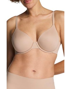 Spanx Lightly Lined Underwire T-Shirt Bra - Natural