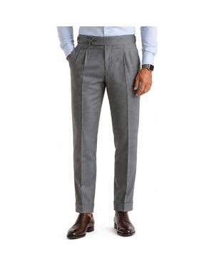 Maceoo Marthyr Pleated Pants - Gray