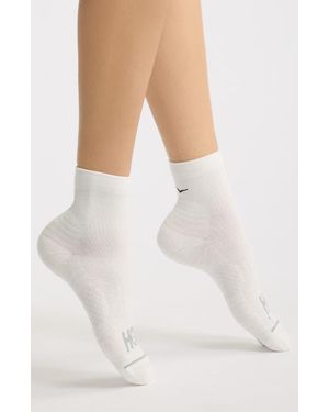 Hoka One One Quarter Run Socks - White