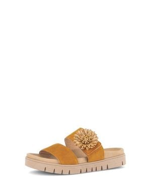 Gabor Two-Strap Sandal - Brown