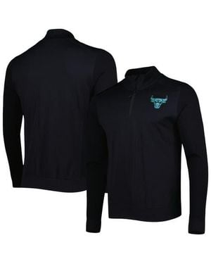 Levelwear Chicago Bulls Nano Engineered Knit Fabric Quarter-Zip Jacket - Blue