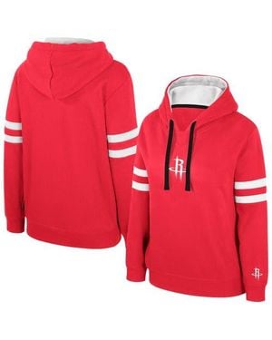 Stadium Essentials Houston Rockets Road Game Pullover Hoodie - Red