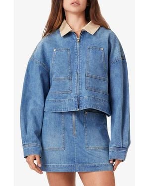 Habitual Denim Utility Jacket - Blue