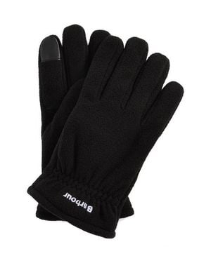Barbour Coalford Fleece Gloves - Black