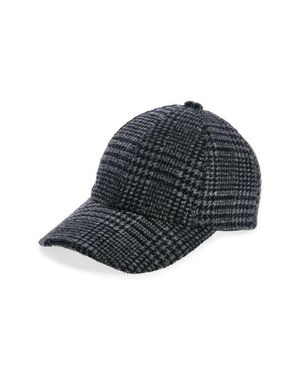 Robert Barakett Duncan Plaid Baseball Cap - Black