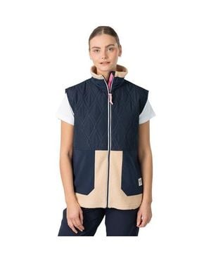 Kari Traa Rothe Quilted Vest - Blue
