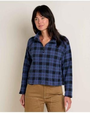 Toad & Co. Kennicott 1/4 Zip - Blue