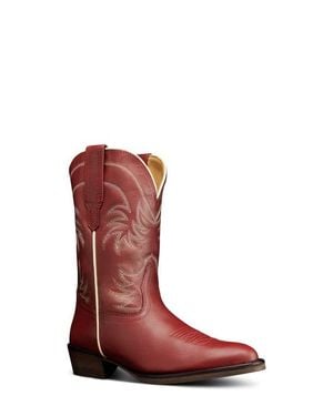 Tecovas Kids' The Annie Western Boot - Red