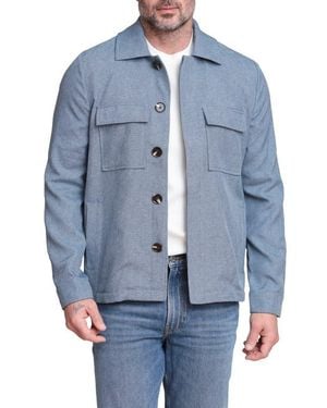 Bagatelle Shirt Jacket - Blue