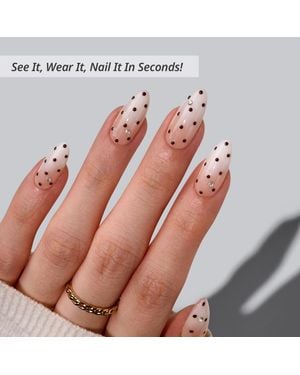 Btartboxnails Press-On Nails Almond Nail Set - Multicolor