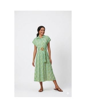Ro's Garden Catherine Maxi Dress - Green