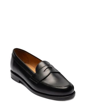 Morjas The Ivy Penny Loafer - Black