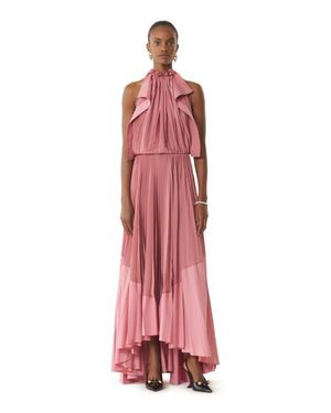 Lanvin Pleated Dress - Red