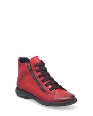 Miz Mooz Preslee Ankle Boot - Red