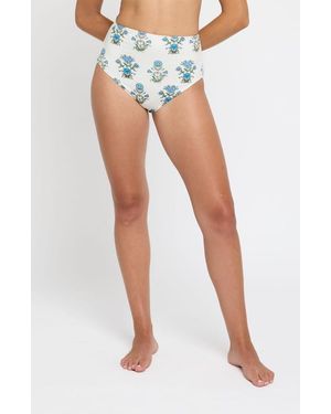 Hermoza Vanessa Reversible High Hipster Bottom - Blue