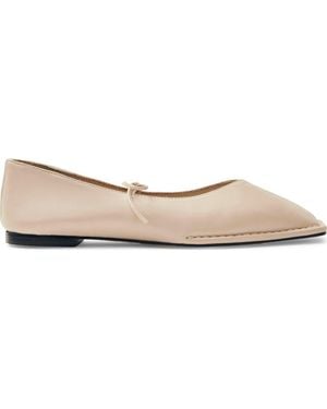 Alohas Sway Square Toe Ballet Flat - Natural