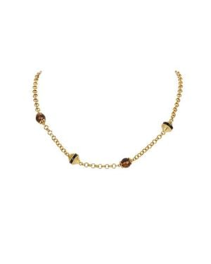 Retro Chic Roman Night Necklace - Multicolor
