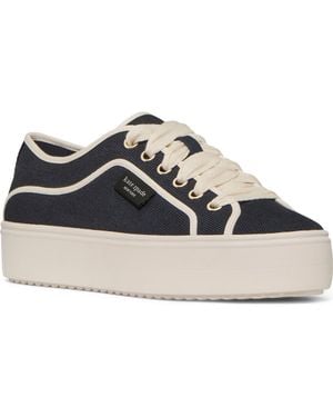 Kate Spade Sam Crystal Embellished Platform Sneaker - Blue