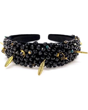 ADIBA Blossom Headband - Black