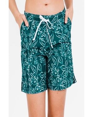 Calypsa 7 Board Shorts - Green