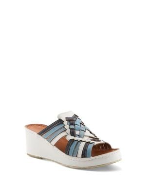 Spring Step Nokiah Platform Wedge Sandal - Multicolor