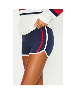 Beach Riot Ryder Stripe Shorts - Blue