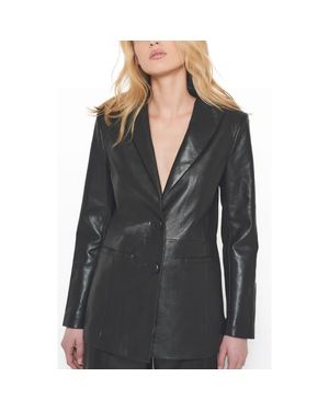 AS by DF Jordan Bf Recycled Leather Blazer - Black
