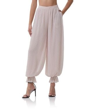 AFRM James Pin Dot Pants - Multicolor