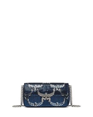 MCM Himmel Shoulder Bag - Blue
