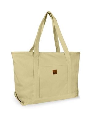 Alix Ghost 23 Carryall Canvas Tote Bag - Natural