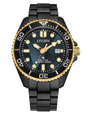 Citizen Promaster Dive Light Eco-Drive Automatic Bracelet Watch, 40.6Mm - Black