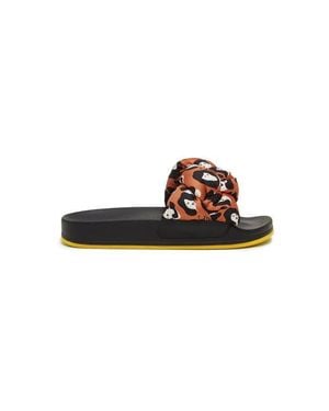 La DoubleJ Treccia Slides - Multicolor