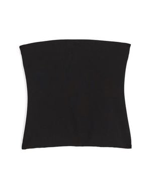 Madewell Knit Tube Top - Black
