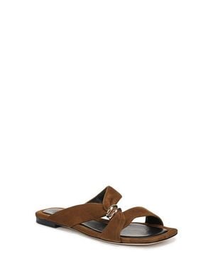 Vince Vilma Two-Strap Sandal - Brown