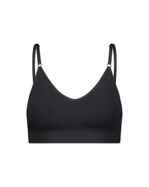 BRABAR Soft Supportive Day Bra With Back-Closure - Black